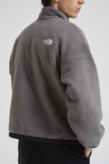 Giubbotto uomo reversibile Yumiori grigio e nero - 4