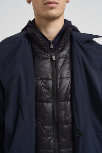 Giubbotto uomo doppiopetto blu - 7