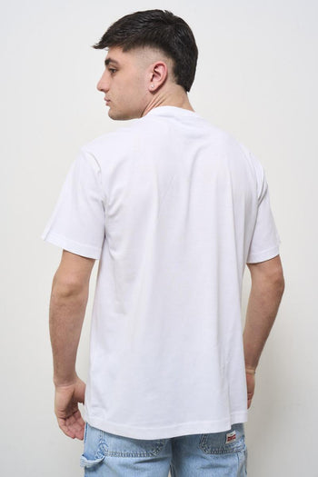 Men's white crew neck t-shirt - 5