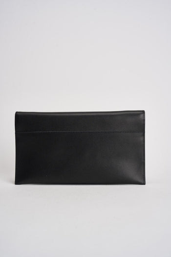 Clutch donna in pelle nera - 4