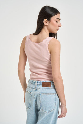 Top donna rosa cipria - 3