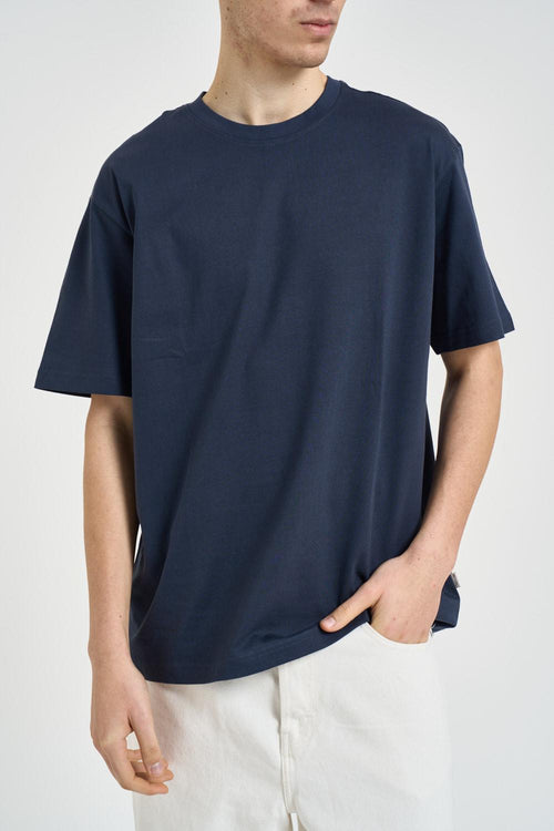 T-shirt uomo over blu