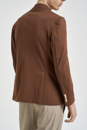 Giacca uomo doppiopetto tabacco - 3