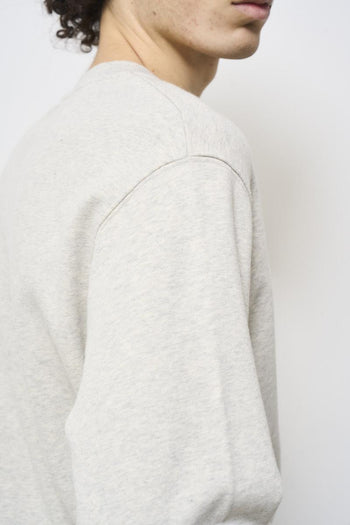 Men's crewneck sweatshirt light grey - 6