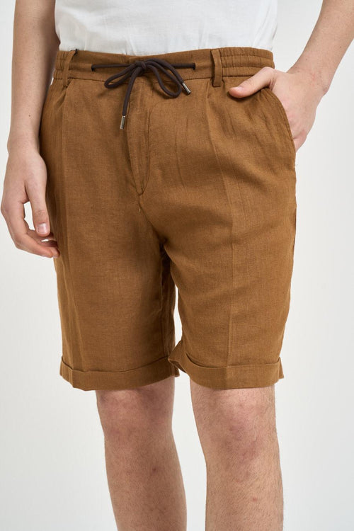 Bermuda uomo marrone