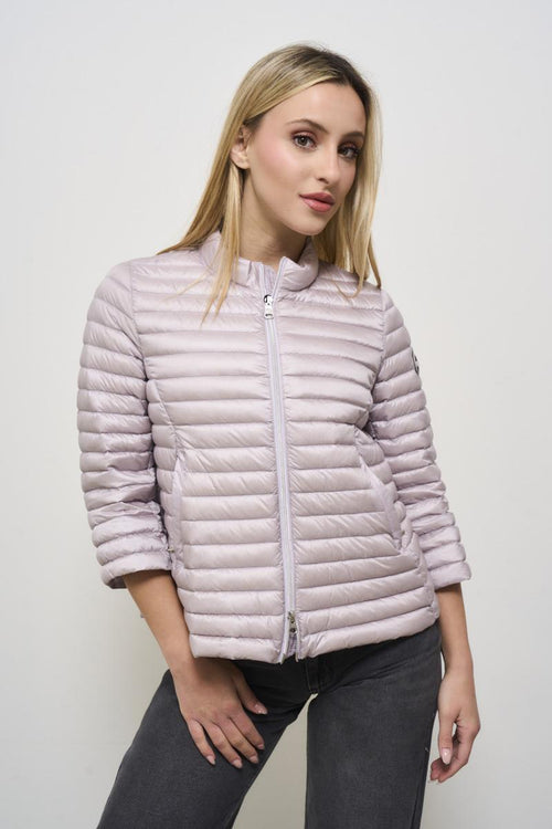 Women's quilted down jacket lilac - 2