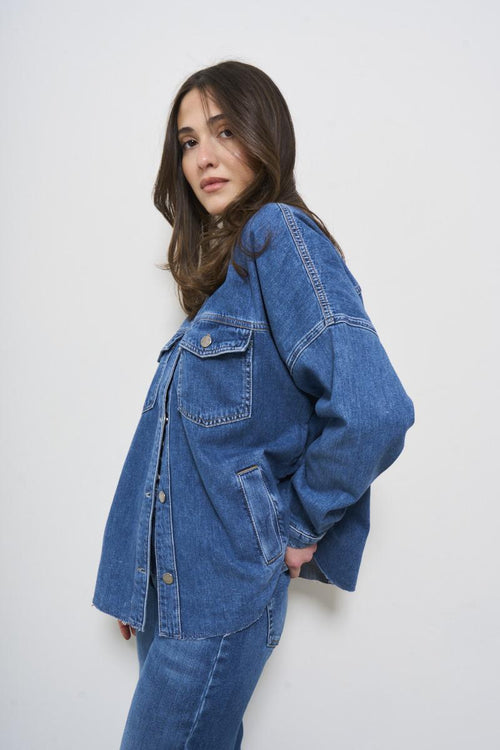 Women's medium denim jacket - 2