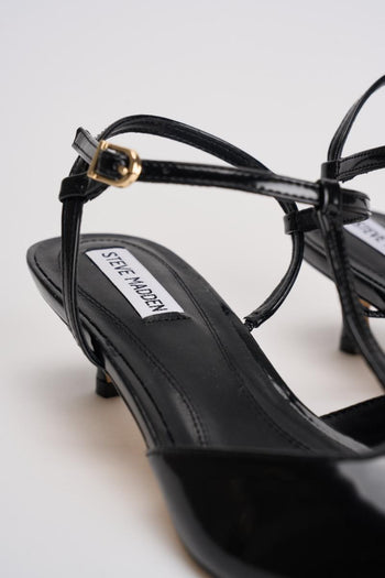 Slingback donna in vernice nero - 4