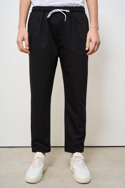 Pantalone uomo gamba dritta nero