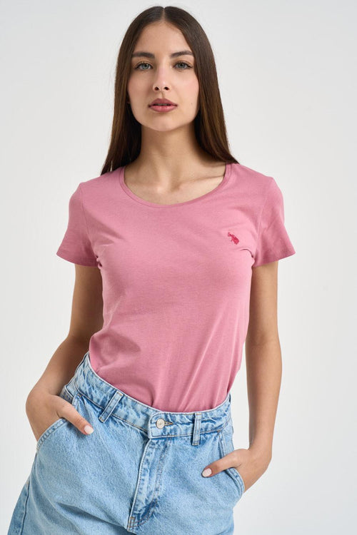 T-shirt donna rosa - 1
