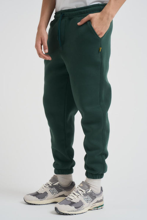 Pantalone tuta jogger uomo verde