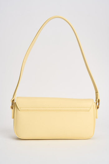 Borsa donna a spalla gialla - 4