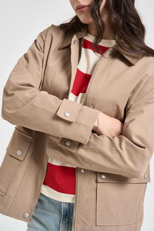 Giacca donna beige - 2