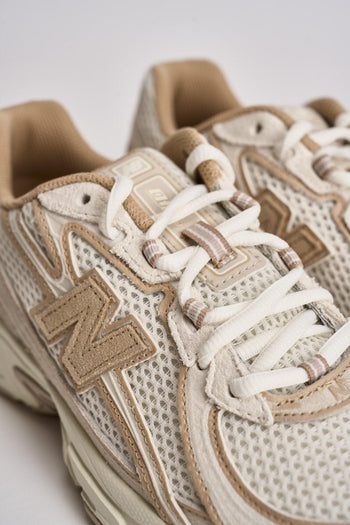 Sneakers donna 740 beige - 5