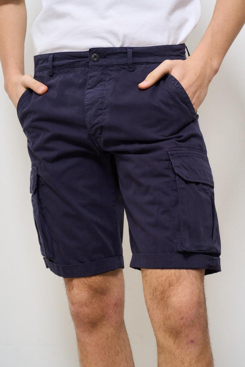 Bermuda uomo cargo blu - 2