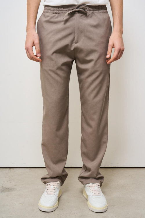 Pantalone uomo regular tortora