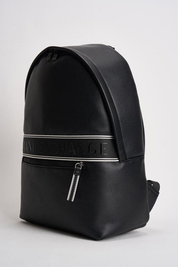 Zaino uomo con logo nero - 5