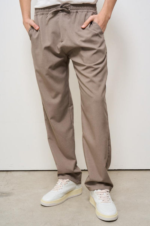 Pantalone uomo regular tortora - 2