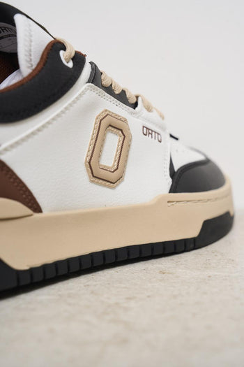 Eclipse Men's Sneakers White, Brown and Black - 9