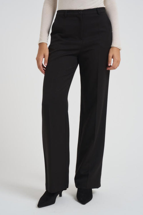 Pantalone donna a palazzo nero