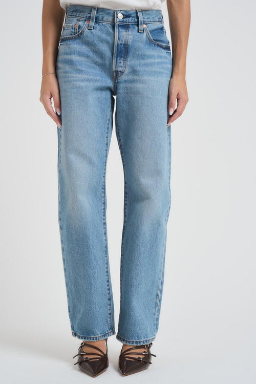 Jeans donna 501 90s in denim celeste