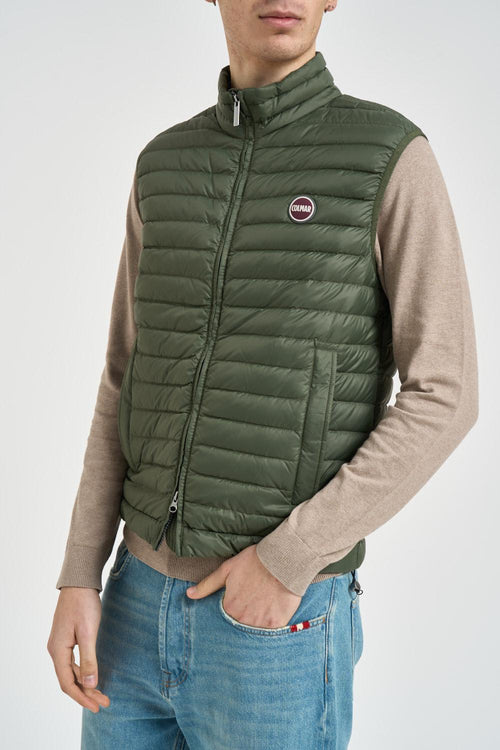 Gilet uomo piumino trapuntato verde - 2