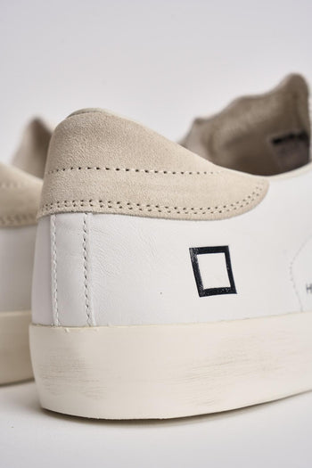 Sneakers uomo Hill Low bianca e beige - 8