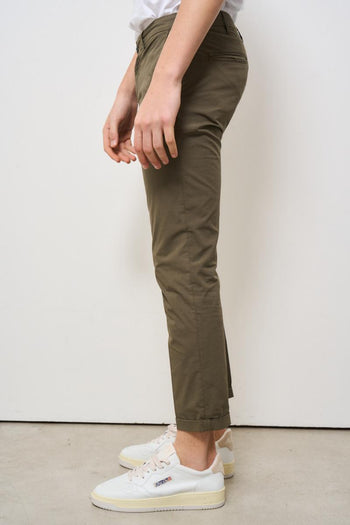 Pantalone uomo verde militare - 4