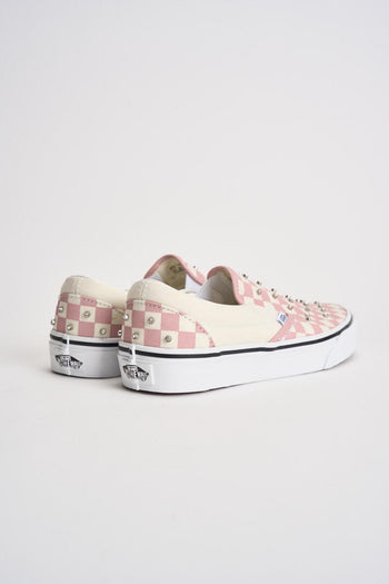 Sneakers donna Classic slip-on scacchi rosa - 6