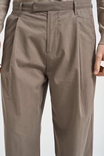 Pantalone uomo gamba ampia fango - 4