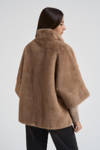 Pelliccia donna biscotto - 4