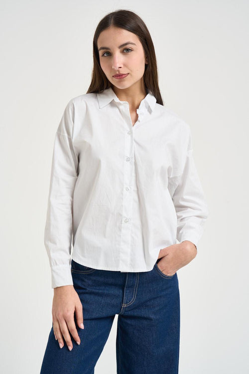 Camicia donna bianca