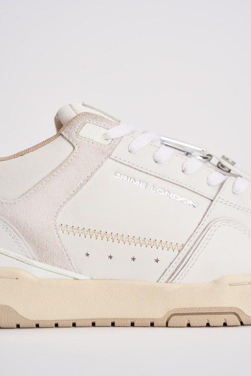 Sneakers uomo in pelle bianche - 2