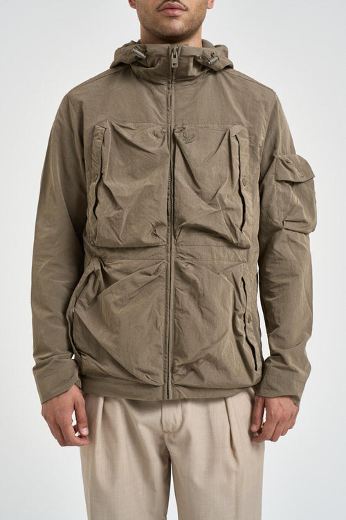 Giubbotto uomo verde militare - 2