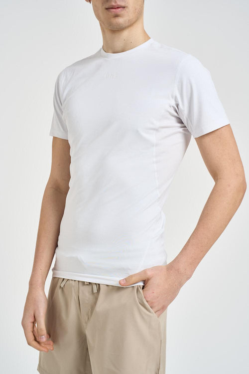 T-shirt uomo sportiva bianca