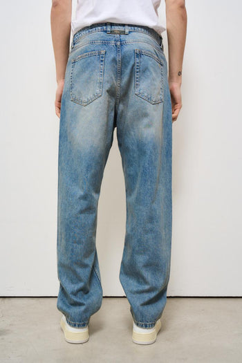 Jeans uomo Cleveland in denim medio - 4