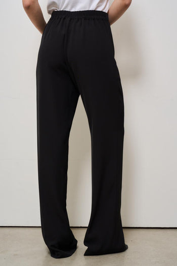 Pantalone donna a palazzo nero - 5