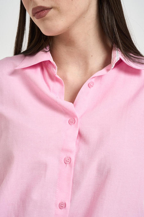 Camicia donna rosa - 2