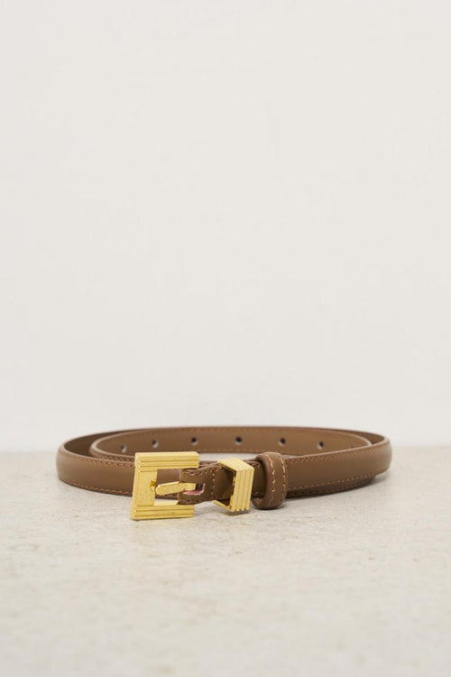 Women's camel belt