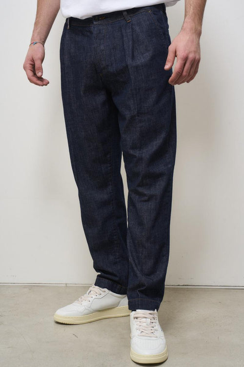 Men's Dark Denim Jeans - 2