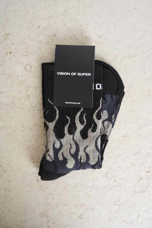 Black and grey men's socks