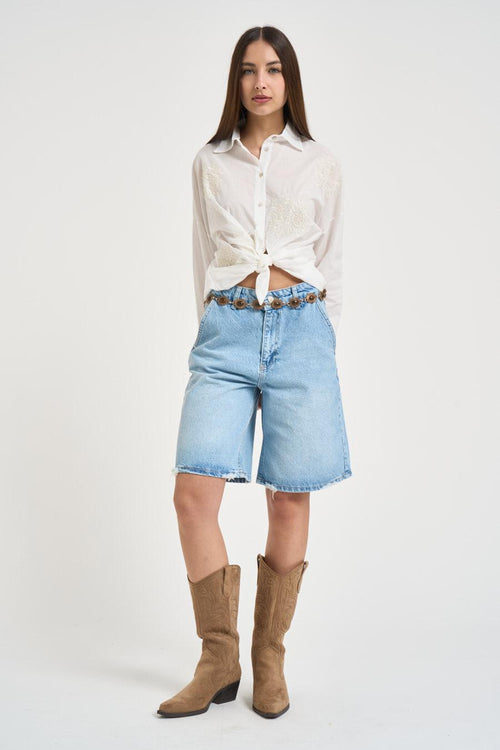 Camicia donna bianca