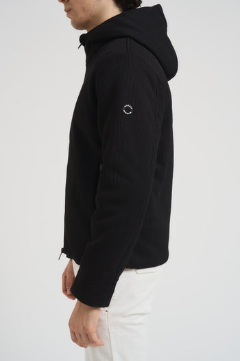 Giubbotto uomo in maglia nero - 5