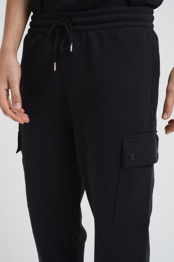 Pantalone uomo tuta nero - 4