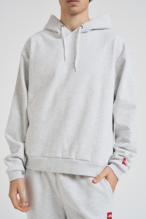 Felpa uomo grigio chiaro Red Box
