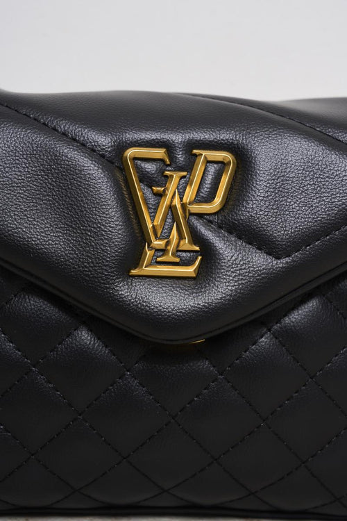 Black women's shoulder bag - 2