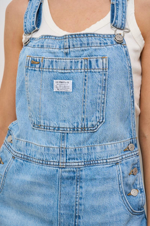 Salopette in denim chiaro - 2