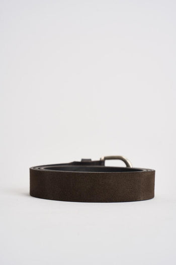 Cintura uomo in pelle marrone - 3