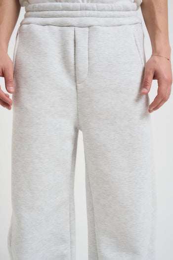 Pantalone uomo gamba dritta grigio chiaro - 5