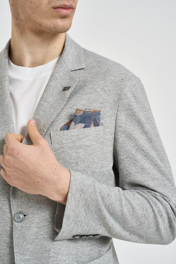 Giacca uomo monopetto grigia - 4